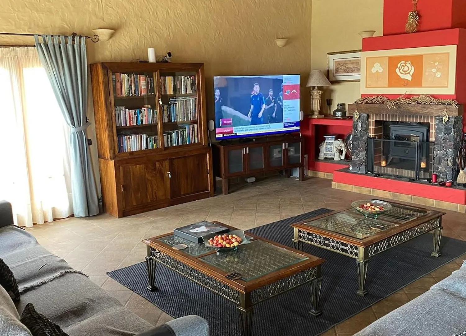 فيلة Large Heated Pool, Hot Tub, Bar, Games Room, Gym, 2 Caves, New Outdoor Kitchen
